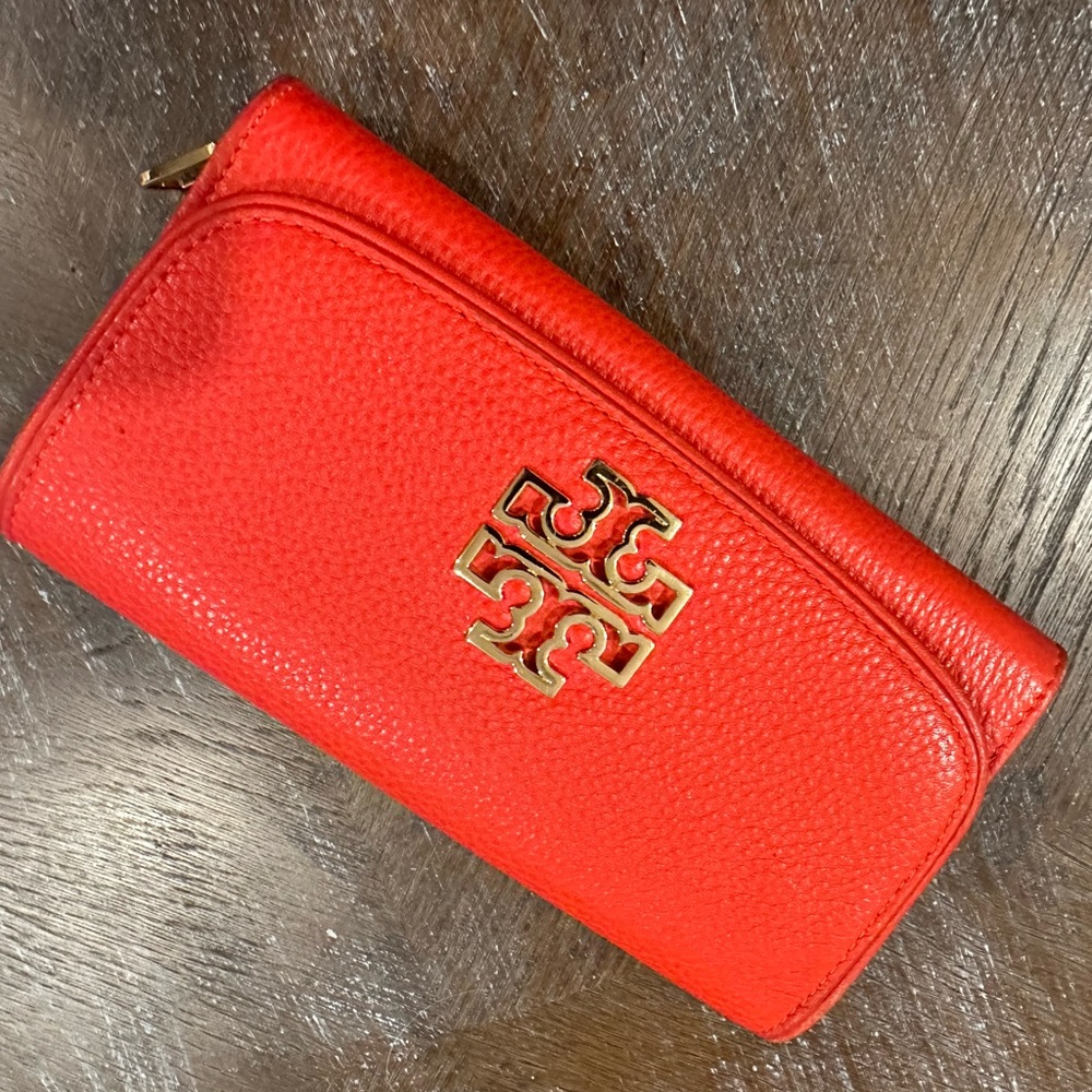 Tory Burch Red Wallet